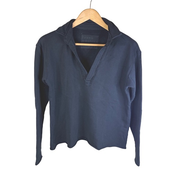 Frank & Eileen Patrick Triple Fleece Sweatshirt in Black (Size XS) - Picture 2 of 11